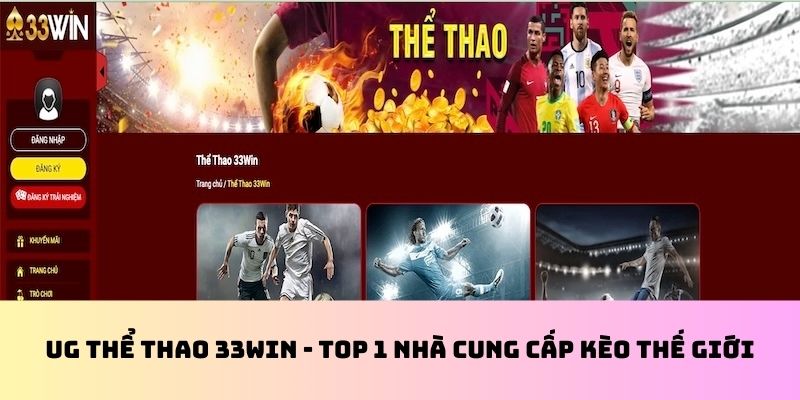 UG thể thao 33WIN 2025