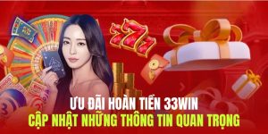 Ưu đãi hoàn tiền 33WIN 2025